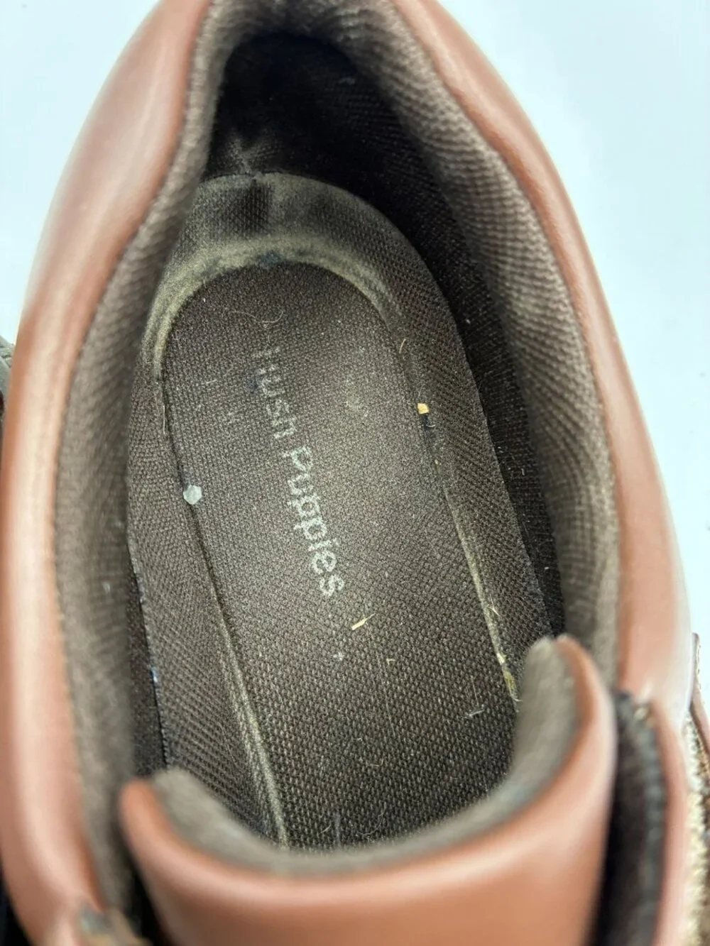 Softspots Mens Brown Velcro Loafers 8.5 Medium Moc Toe Comfort Casual Shoes